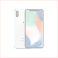 Apple Refurbished iPhone X - 64 GB Zilve..