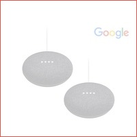 2 x Google Home Mini smart speaker