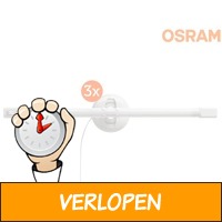 3 x Osram TubeKit LED armatuur