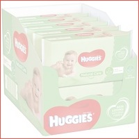 10 x Huggies Babydoekjes Natural Care 56..