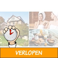 Overnachting + ontbijt + wellness voor 2 in Valkenburg