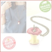 Retro ketting met klokhuis