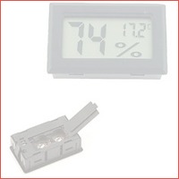 Thermometer en hygrometer in 1