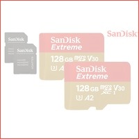 2 x SanDisk Extreme MicroSDXC