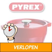 Pyrex ronde gietijzeren pan