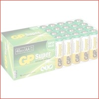 GP Batteries 15 A Super Alkaline 40x AA ..