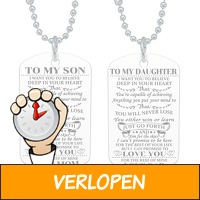 To my son of To my daughter ketting