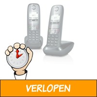 Gigaset dect telefoon A475 Duo zwart