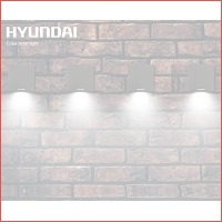 4-Pack Hyundai Kubus Buitenlampen op Zon..