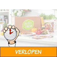 Veiling: 3 maaltijden van HelloFresh (2 p.)