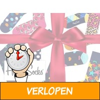 Happy Socks - 6 paar sokken - maat 41-46 - Leuk om cade..