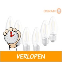 6 x Osram dimbare LED-lampen