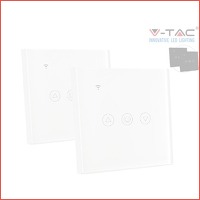 2 x V-tac Smarthome inbouw WiFi dimmer