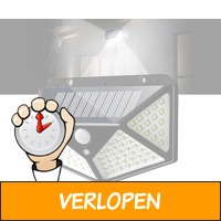 Wandlamp op zonne-energie met sensor