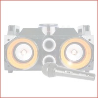 Fenton MDJ100 karaoke boombox