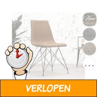 2 x Vince Design Eetkamerstoelen Jude