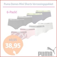 Puma Dames Mini Shorts Verrassingspakket..