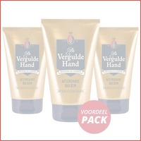 3 x De Vergulde Hand aftershave balsem