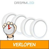 4 x Dreamled RIML 400 draadloze lampen