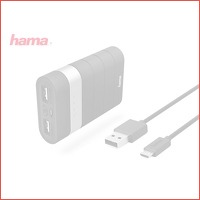 Hama Powerbank Trip 7800mAh zwart