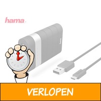 Hama Powerbank Trip 7800mAh zwart