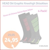 HEAD Ski Graphic Kneehigh 4 paar