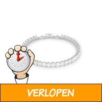 Veiling: Armband Venus witgoud met 38 Swarovski-element..