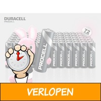 Duracell Industrial Batterijen - 72 stuks