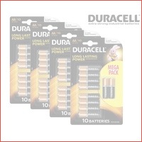 40-pack Duracell Batterijen