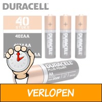 40 Duracell batterijen