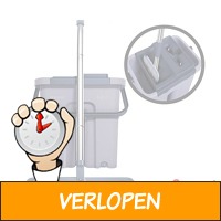 Cenocco Vlakke Mop met Emmer