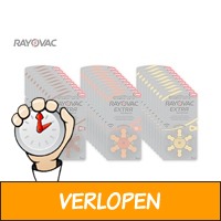 Rayovac Gehoorapparaatbatterijen - 60 stuks