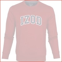 IZOD Fleece Sweater Sport Flex rood