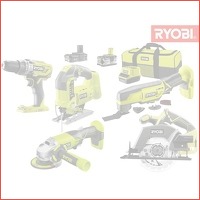 Ryobi 18V Combo Kit 5 Powertools