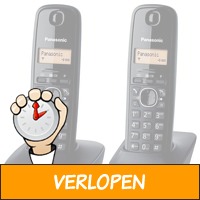 Panasonic dect telefoon KX-TG1612 zwart