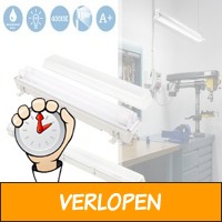 Waterdichte armaturen met LED-buis