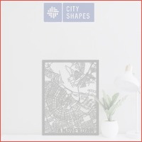 City Shapes plattegrond Amsterdam