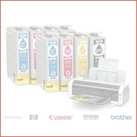 Cartridges voor HP, Epson, Brother en Ca..