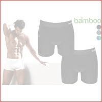 Bamboo boxershorts in de aanbieding