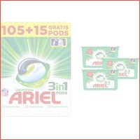 120 x Ariel 3 in 1 Pods Regular