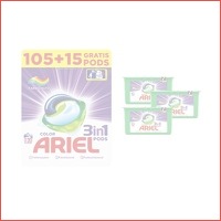 120 x Ariel 3-in-1 wasmiddelpods