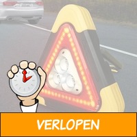 Oplaadbare LED-gevarendriehoek