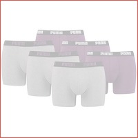 6 x Puma Basic boxershorts