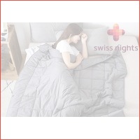 Verzwaringsdeken van Swiss Nights