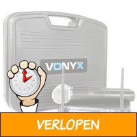 Vonyx WM512 draadloze microfoon VHF