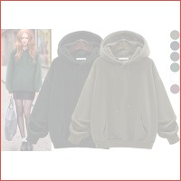 Oversized dames hoodie