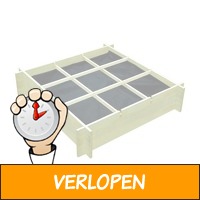 vidaXL plantenbak 90 x 90 x 20 cm FSC-gecertificeerd ho..