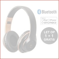 1+1 Gratis Bluetooth draadloze koptelefo..