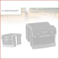 Dunlop - zwarte dubbele fietstas 26 L - ..