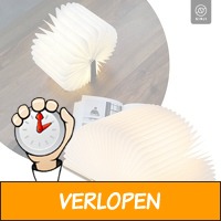 Vouwbare Sinji LED-boekenlamp